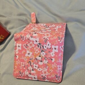 Floral Pink Pouch